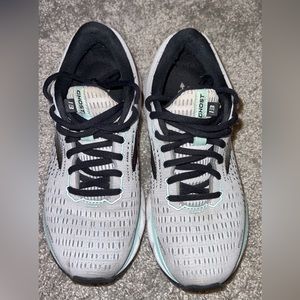 Brooks Gray/ Teal Ghost 13